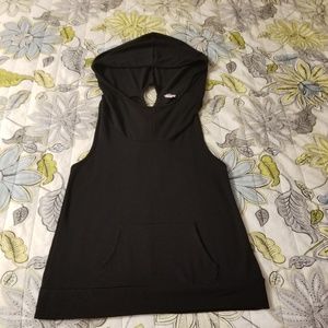 Athleisure-wear Hooded Tank